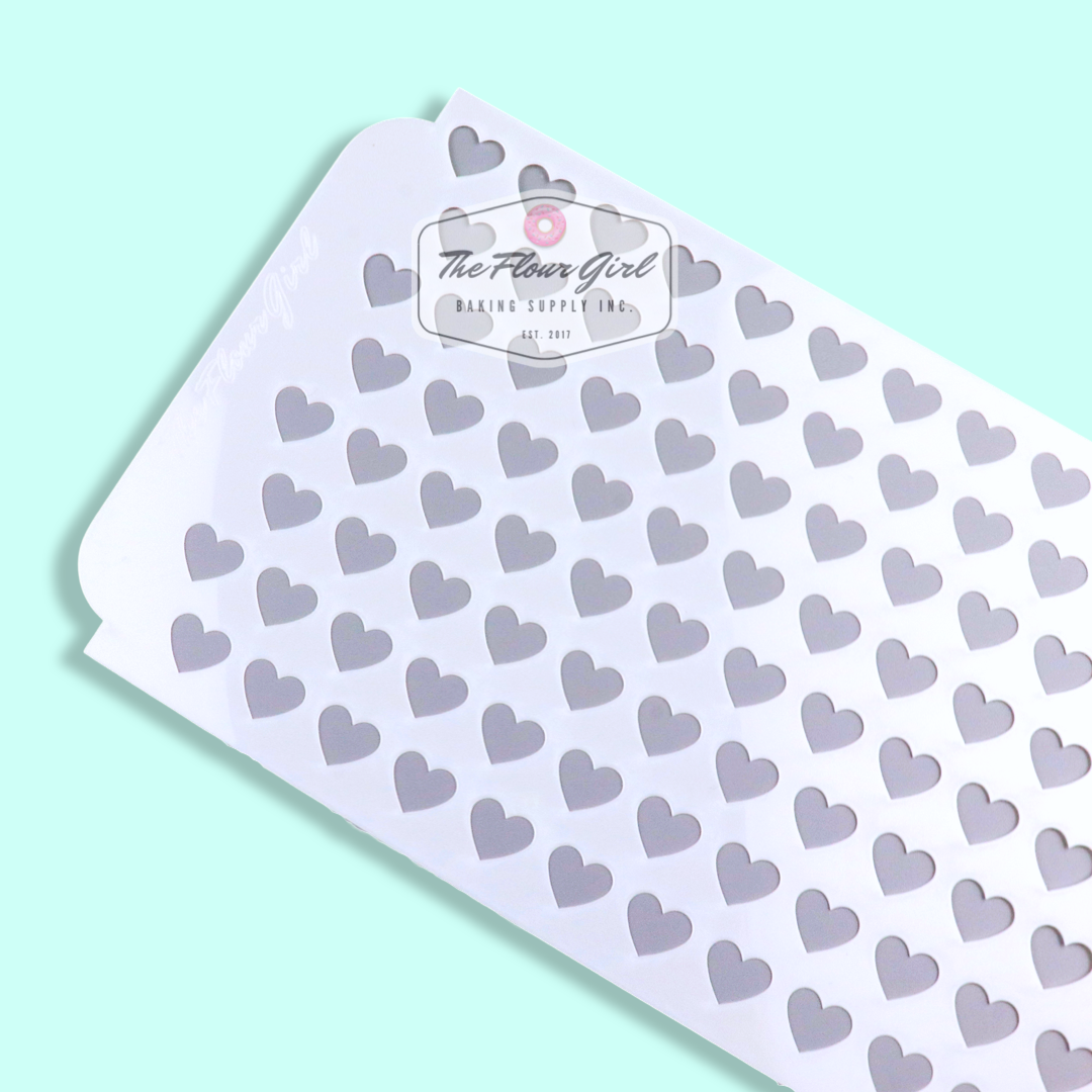 Valentine's Themed Cake Stencils