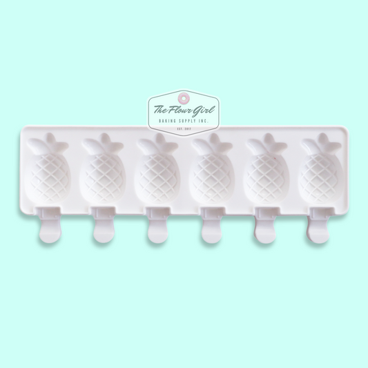 6-Cavity Silicone Pineapple Cakesicle Mold