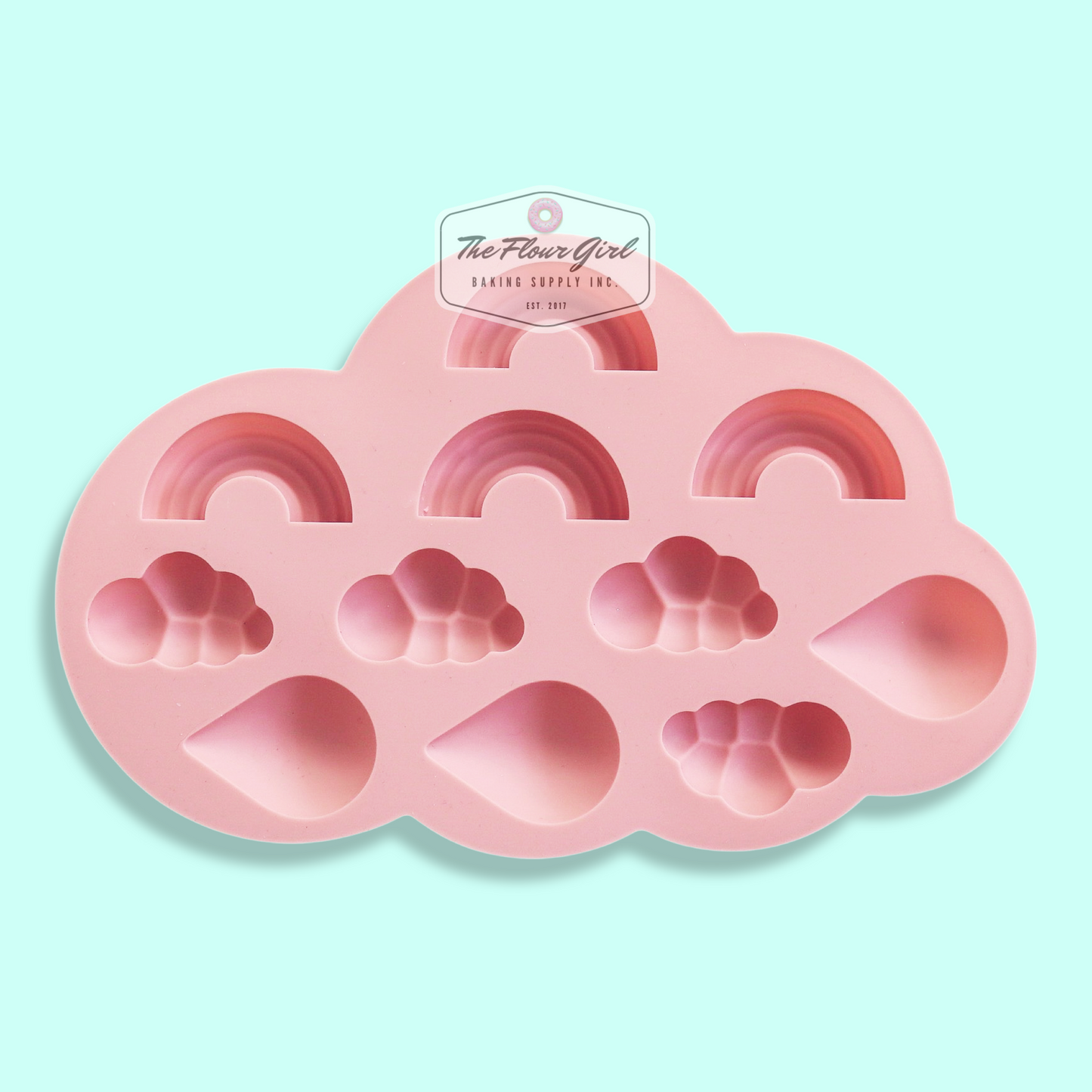 Mini Clouds n' Rainbows Silicone Mold