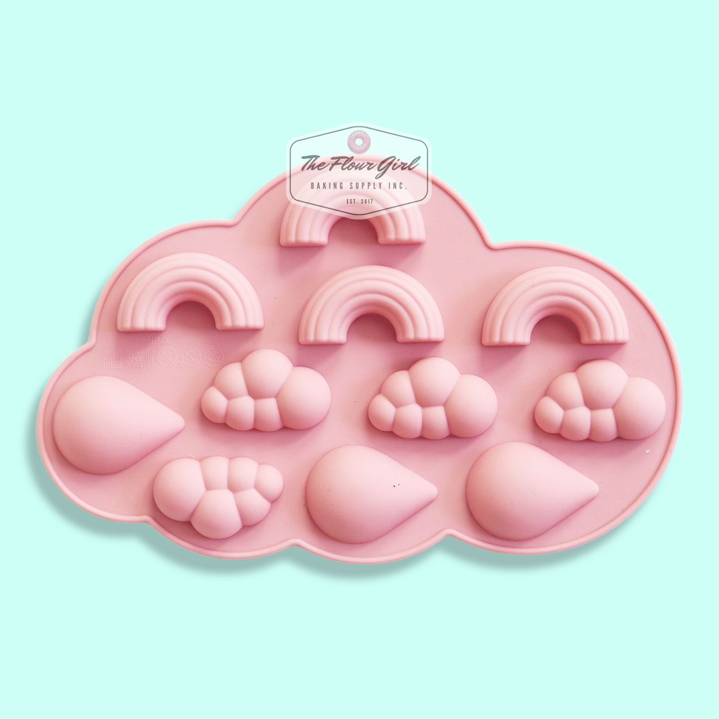 Mini Clouds n' Rainbows Silicone Mold