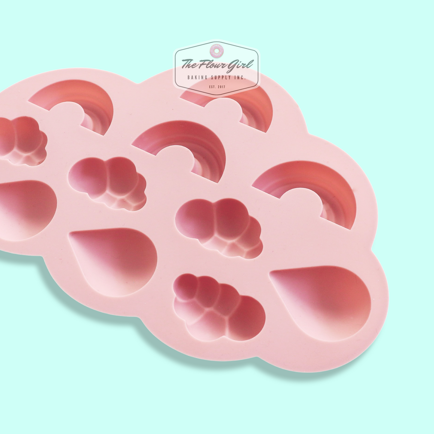 Mini Clouds n' Rainbows Silicone Mold