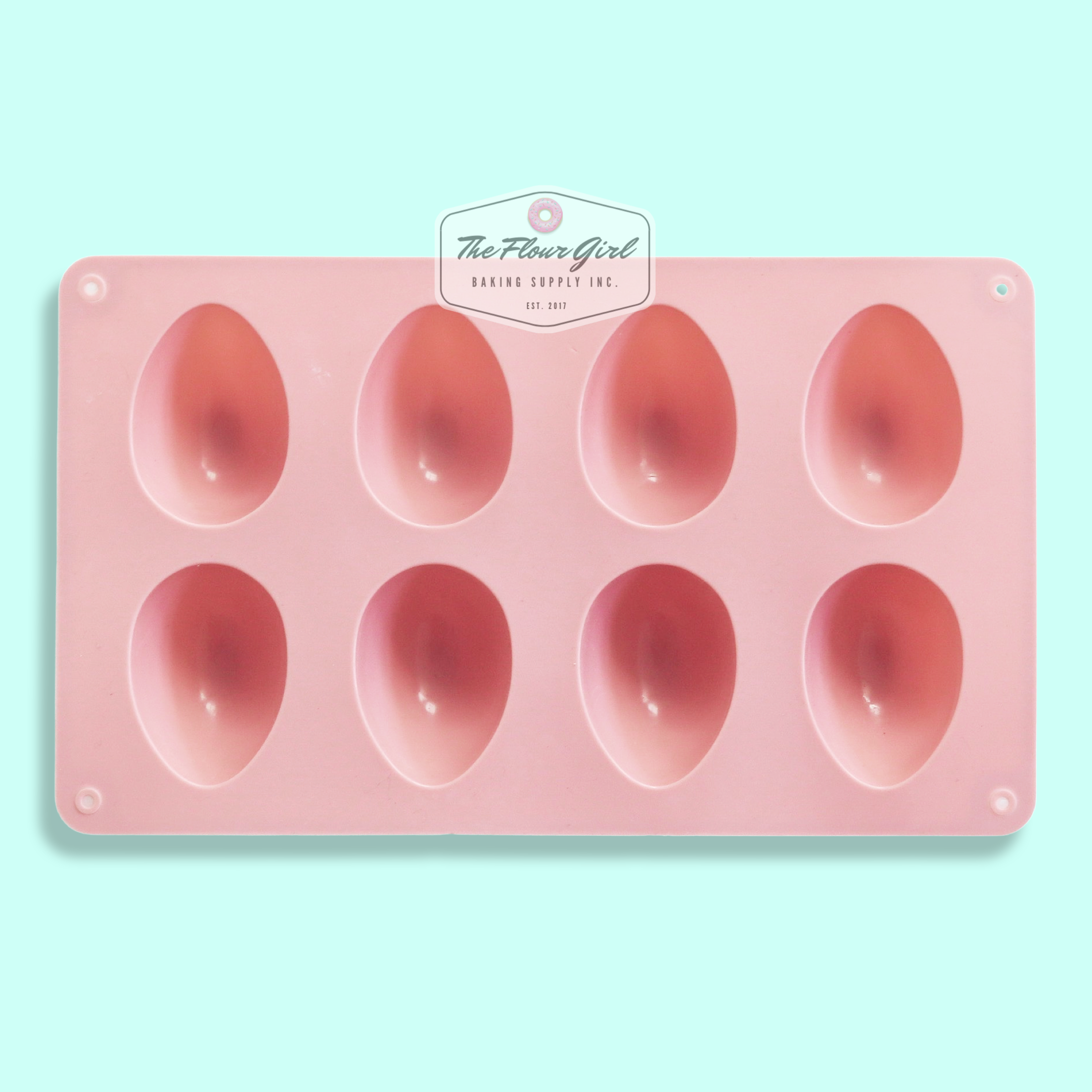 3D 8-Cavity Silicone Easter Egg Mold – The Flour Girl