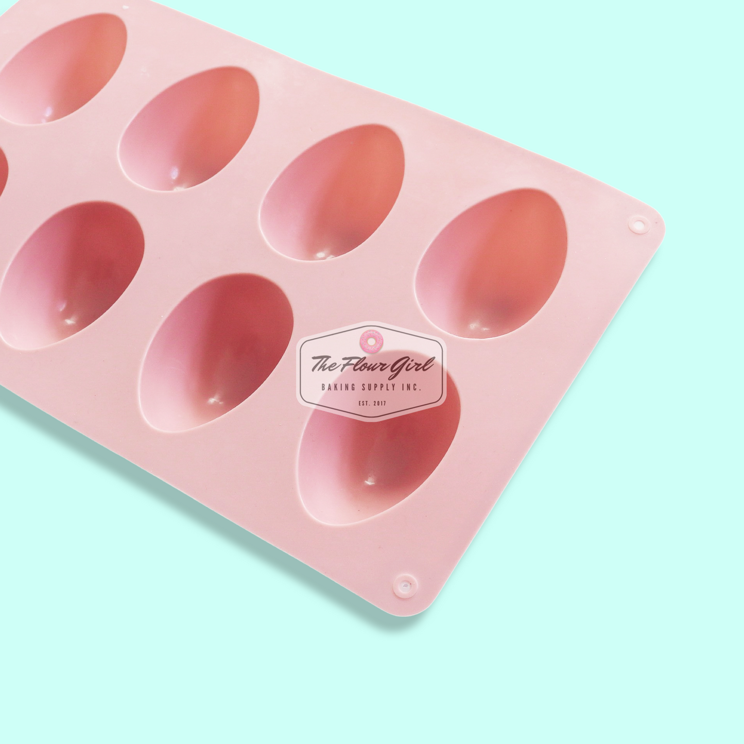 3D 8-Cavity Silicone Easter Egg Mold