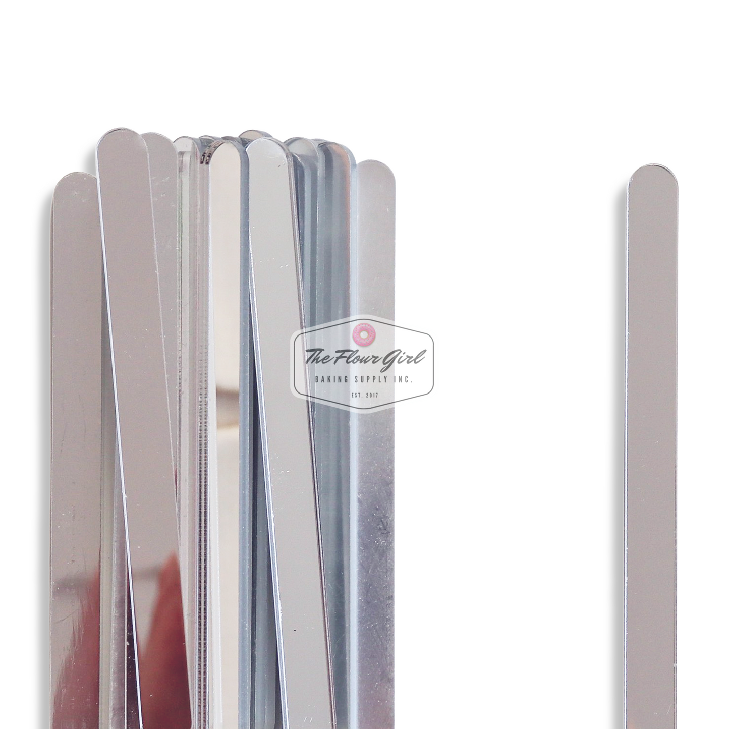 Metallic Acrylic Popsicle Sticks
