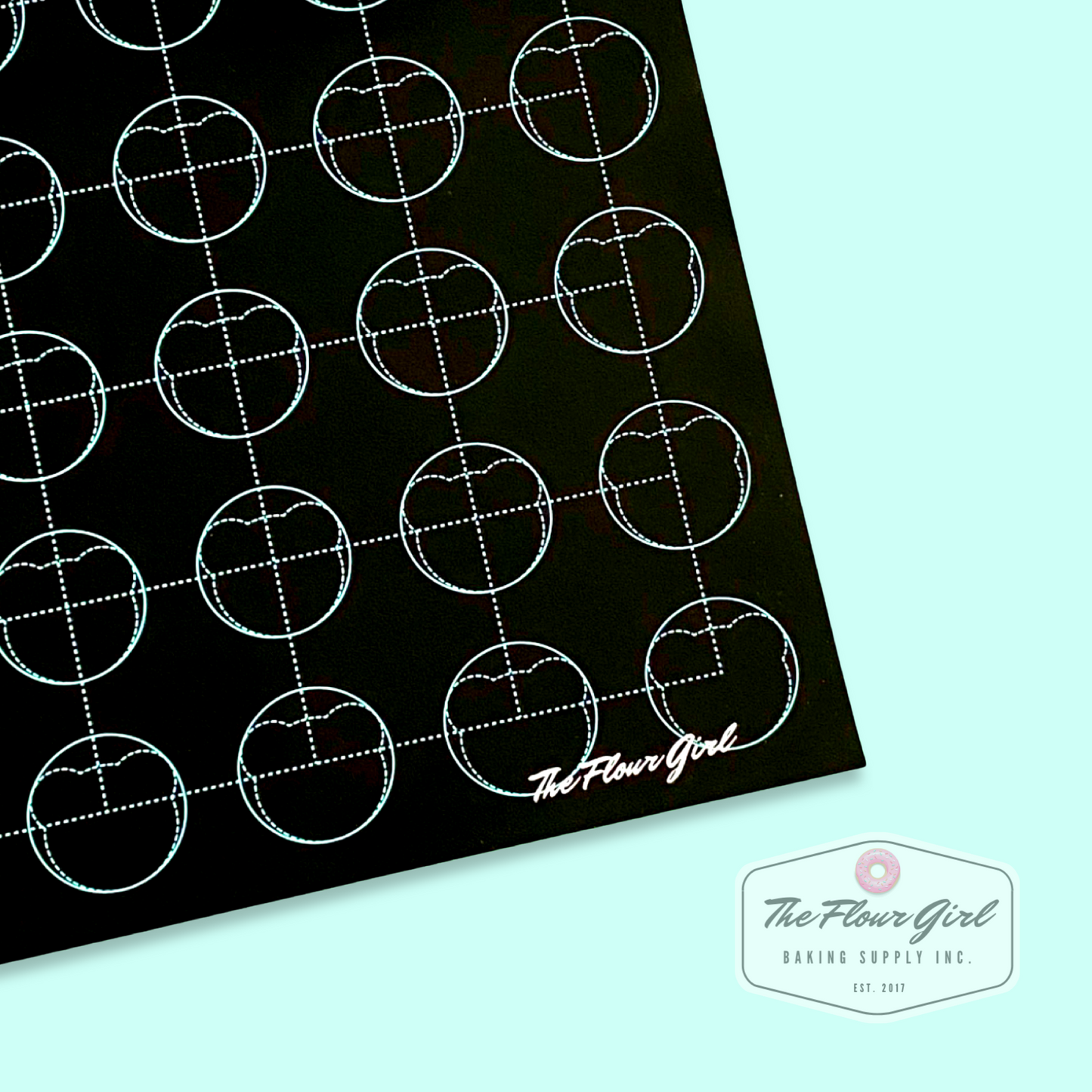 Premium Silicone Macaron Baking Mat (Non-Stick)