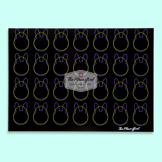 Premium Silicone Easter Spring Macaron Baking Mat (Non-Stick)