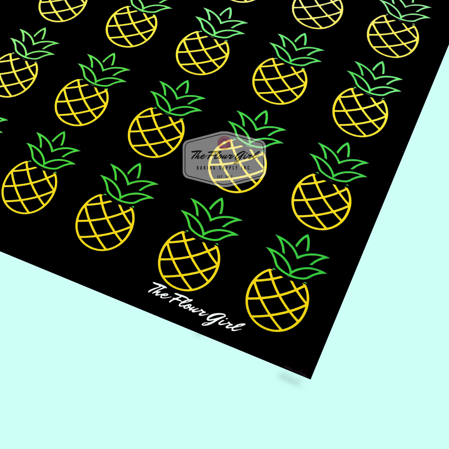 Premium Silicone Tropical Macaron Baking Mat (Non-Stick)