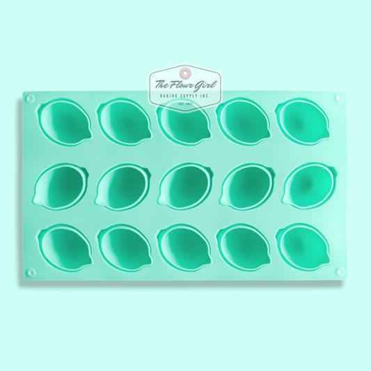 3D 15-Cavity Silicone Lemon Mold