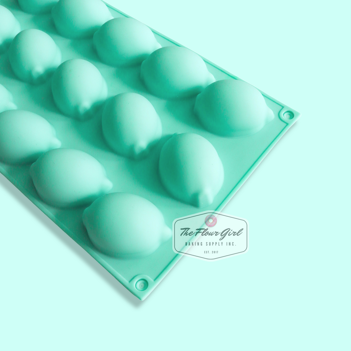 3D 15-Cavity Silicone Lemon Mold