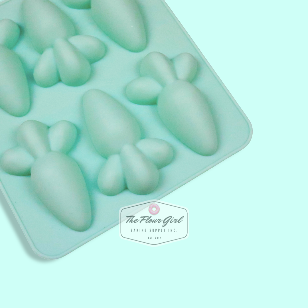 6-Cavity Silicone Carrot Mold