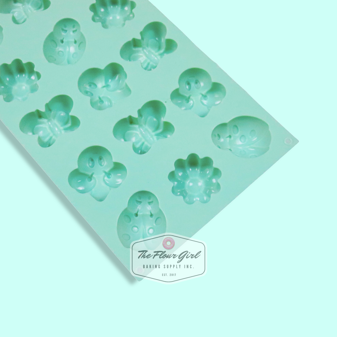 15-Cavity Silicone Bugs Mold