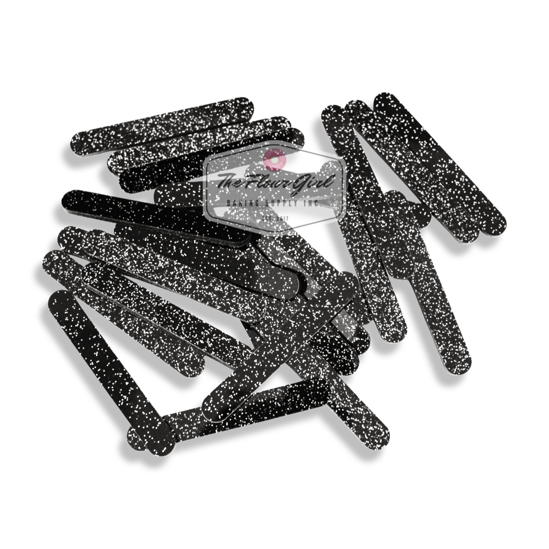 MINI Super Glitter Acrylic Popsicle Sticks
