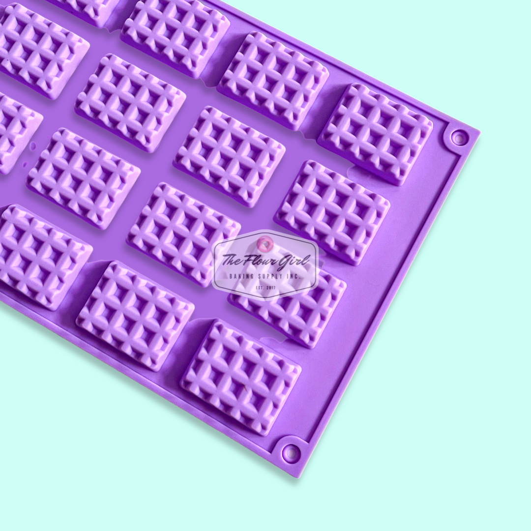 3D Rectangle Waffle Silicone Mold
