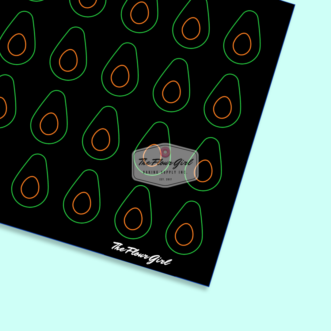 Premium Silicone Fruity Macaron Baking Mat (Non-Stick)