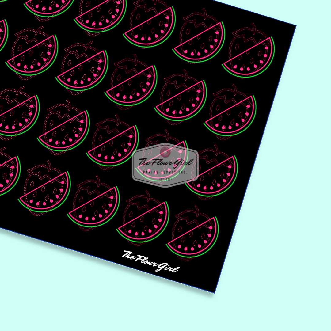 Premium Silicone Fruity Macaron Baking Mat (Non-Stick)