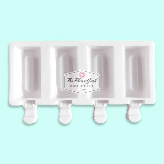 4-Cavity Sprinkle Slot Silicone Cakesicle Mold