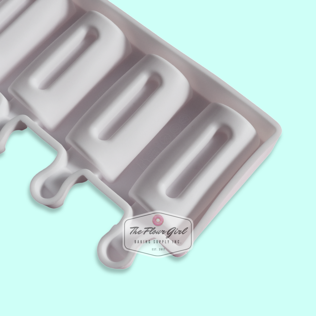 4-Cavity Sprinkle Slot Silicone Cakesicle Mold