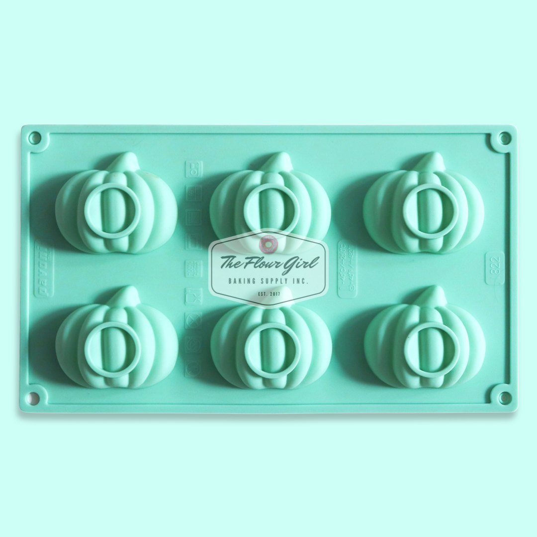 6-Cavity Silicone Harvest Pumpkin Mold