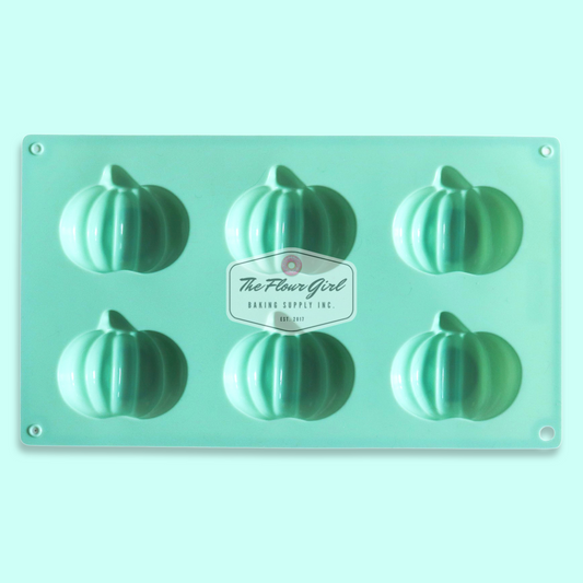 6-Cavity Silicone Harvest Pumpkin Mold