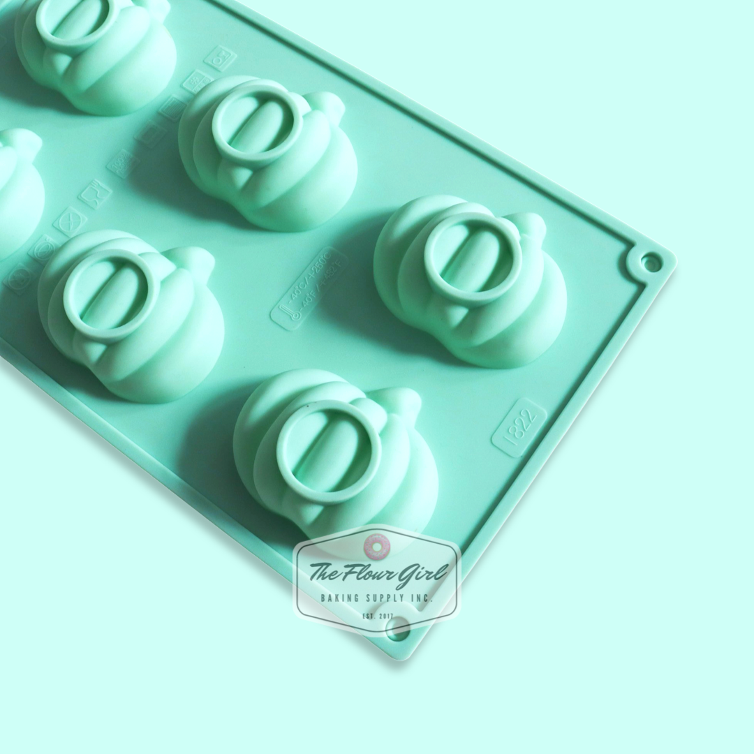 6-Cavity Silicone Harvest Pumpkin Mold