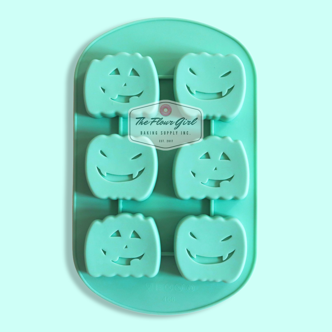 6-Cavity Silicone Halloween Pumpkin Mold