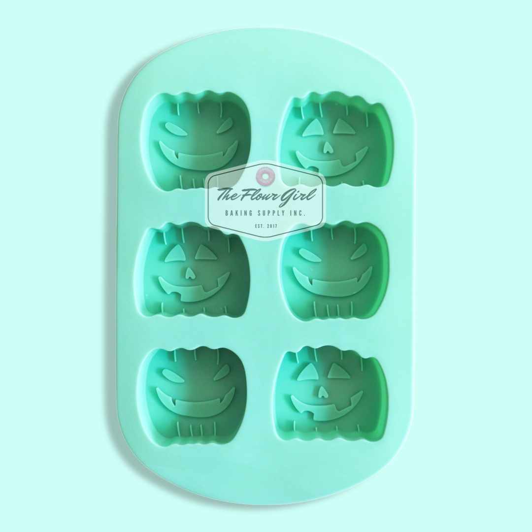 6-Cavity Silicone Halloween Pumpkin Mold