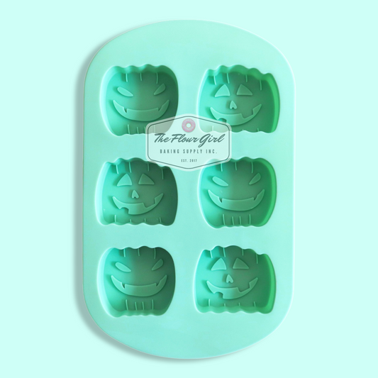 6-Cavity Silicone Halloween Pumpkin Mold