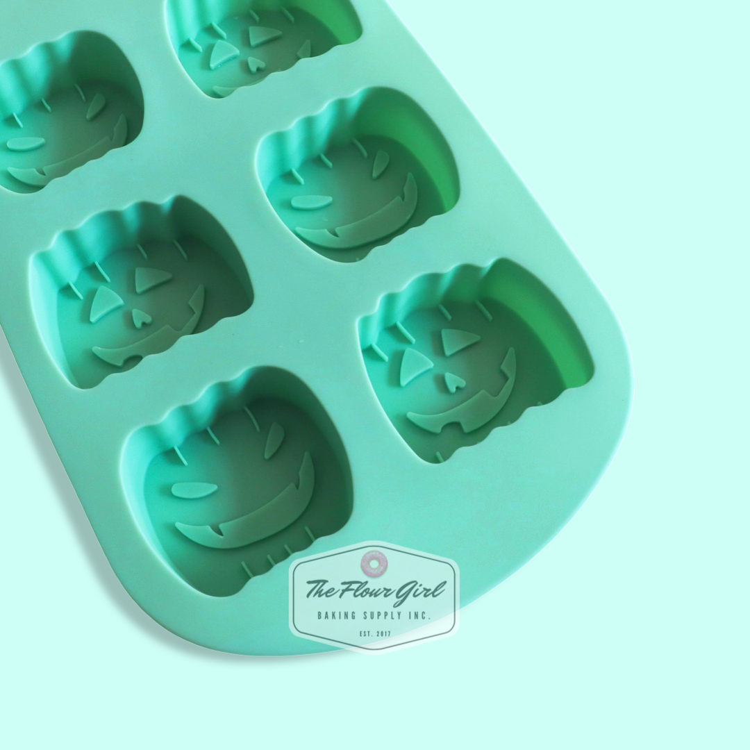 6-Cavity Silicone Halloween Pumpkin Mold