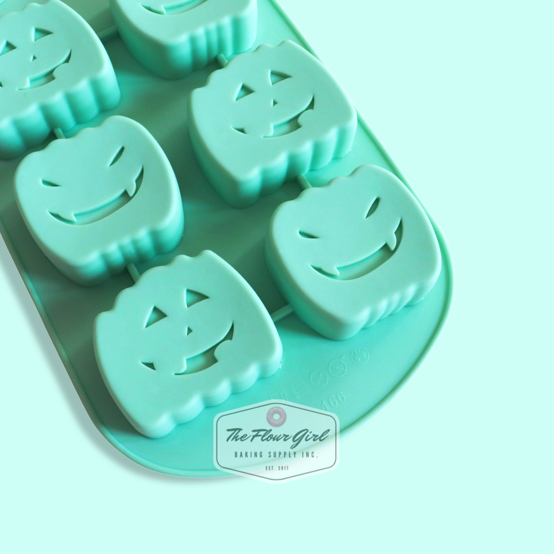 6-Cavity Silicone Halloween Pumpkin Mold