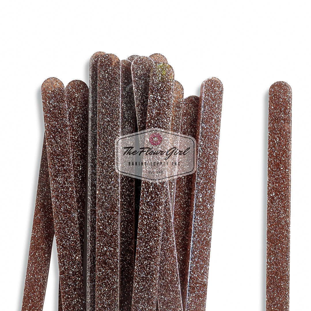 Super Glitter Acrylic Popsicle Sticks