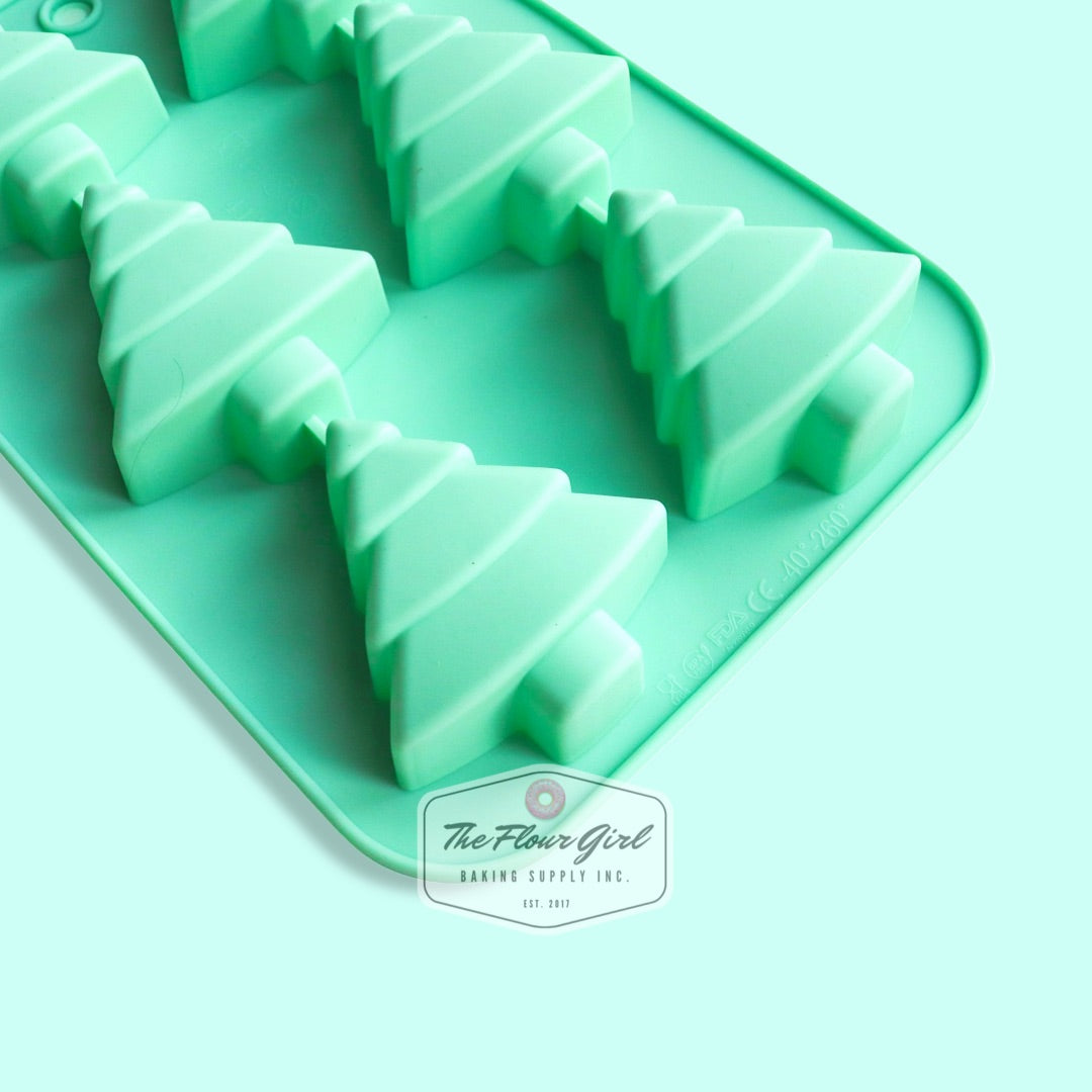 6-Cavity Silicone Christmas Tree Mold
