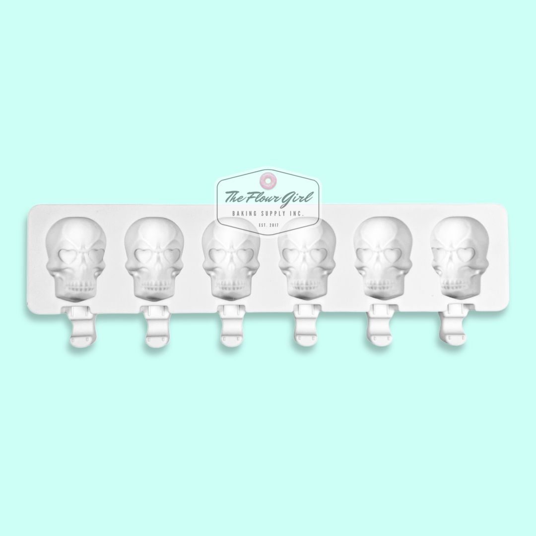 Spooky Skull Silicone Cakesicle Mold
