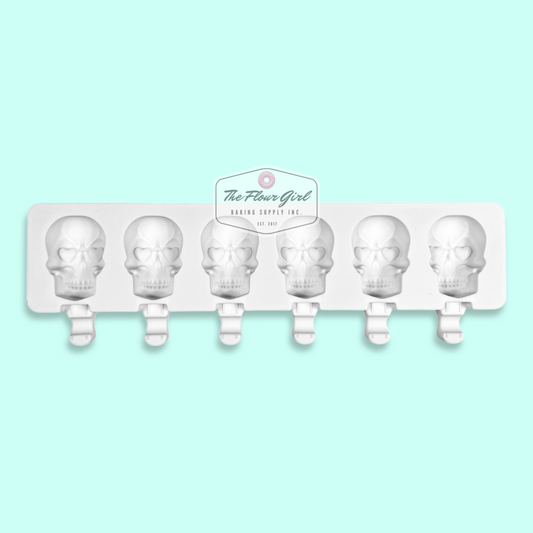 Spooky Skull Silicone Cakesicle Mold