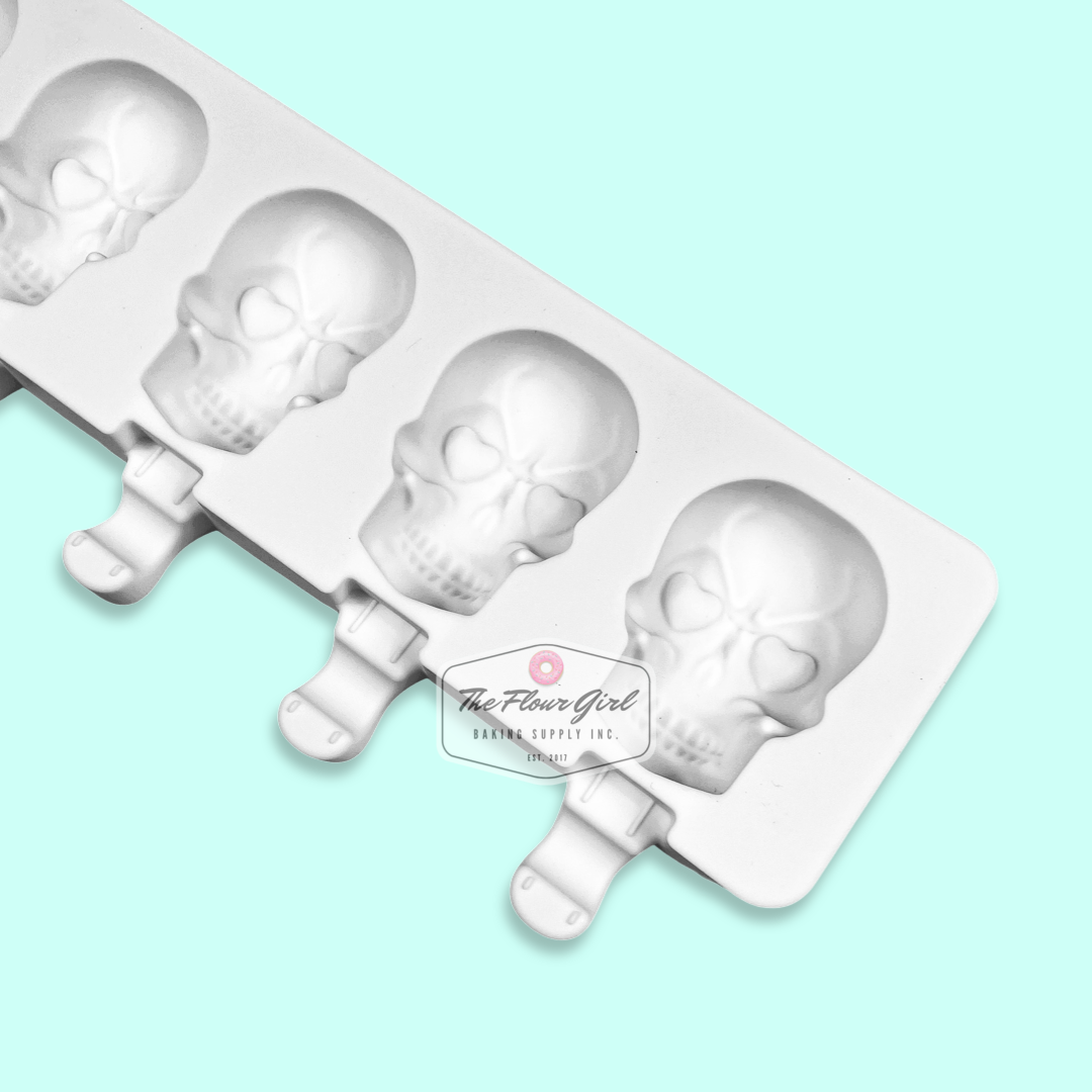 Spooky Skull Silicone Cakesicle Mold