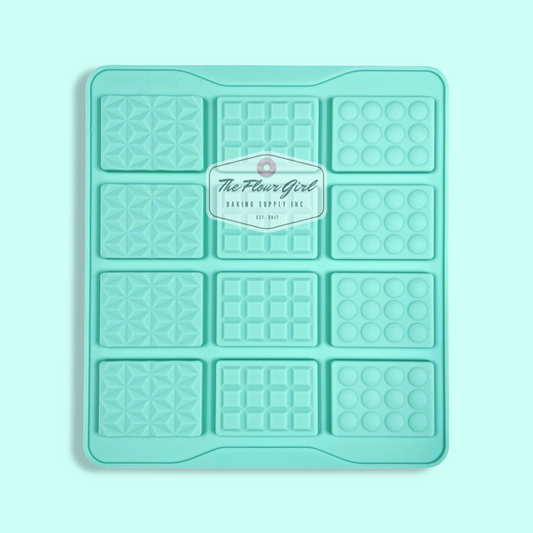 Mini Assorted Chocolate Bars Silicone Mold
