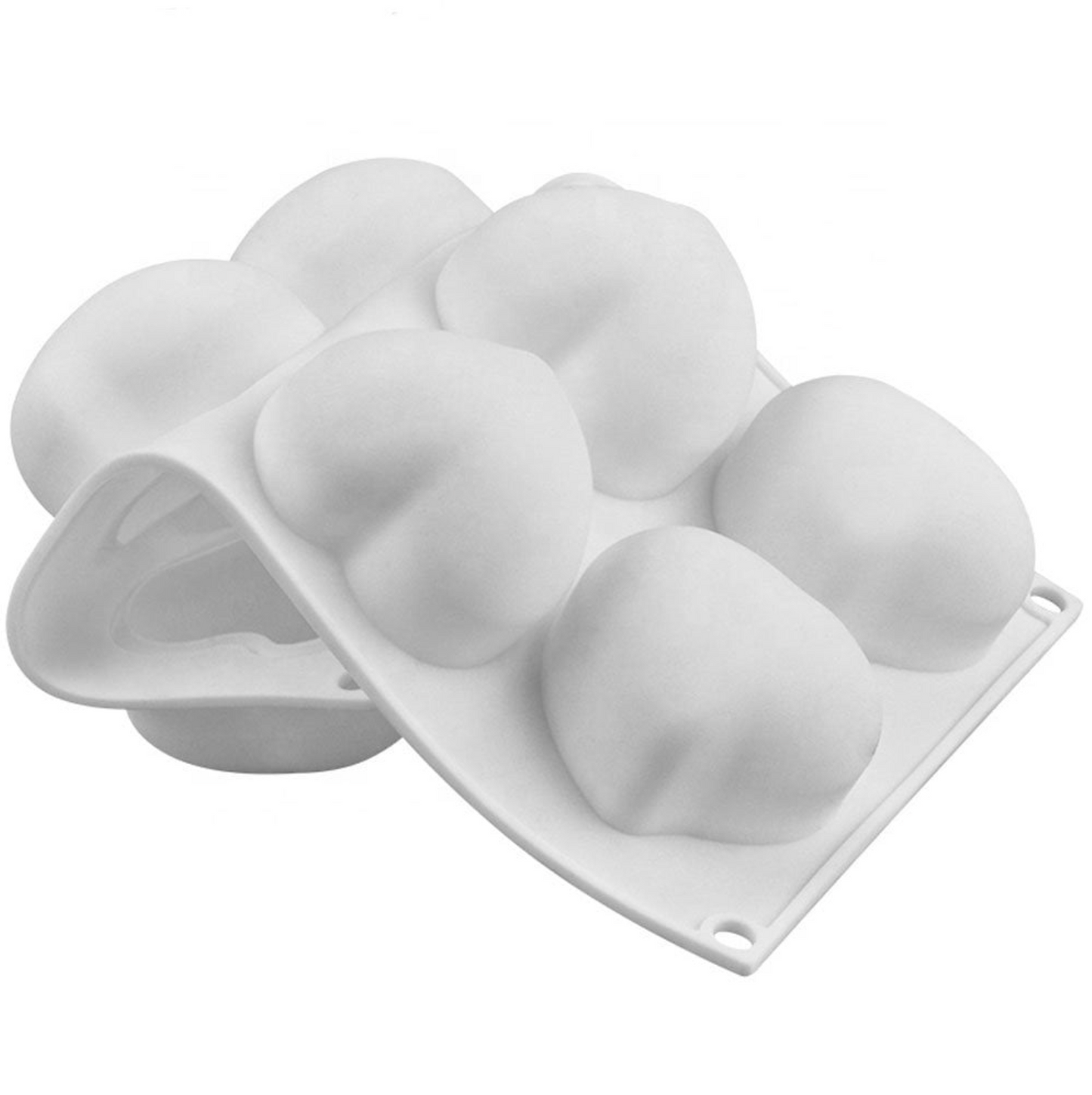 3D 8-Cavity Silicone Heart Mold