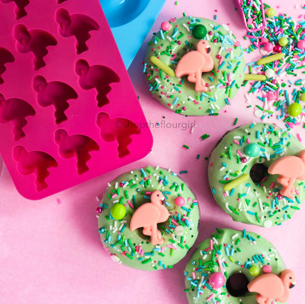 Mini Flamingo Silicone Mold