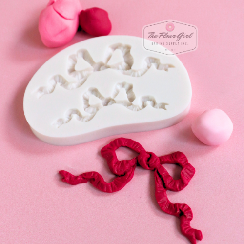 Ribboned Bow Silicone Mold