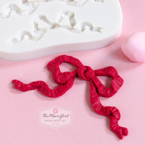 Ribboned Bow Silicone Mold