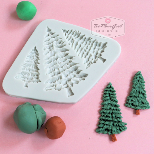 Mini Christmas Tree Silicone Mold