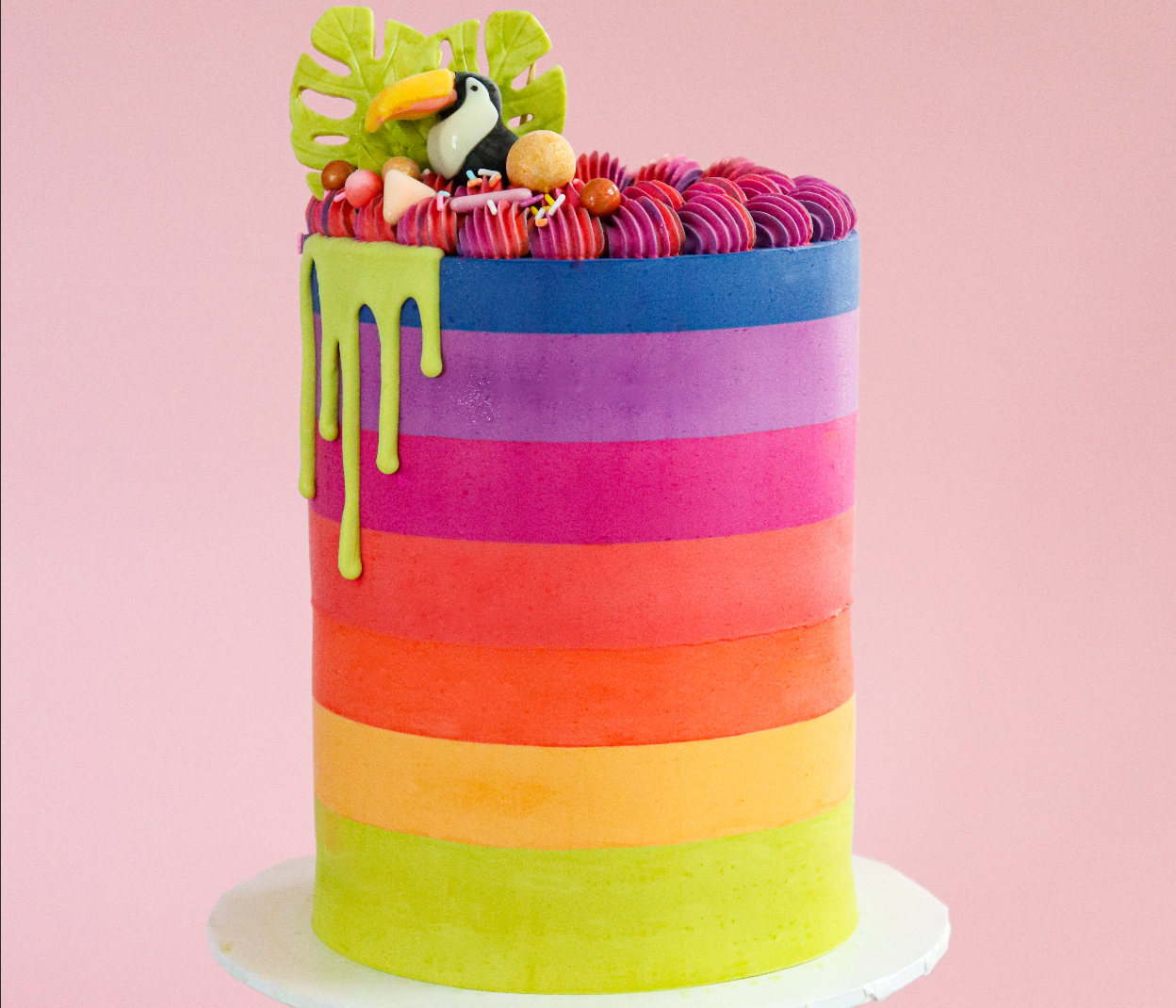 TFG Academy - Stripes n' Drips Cake Class