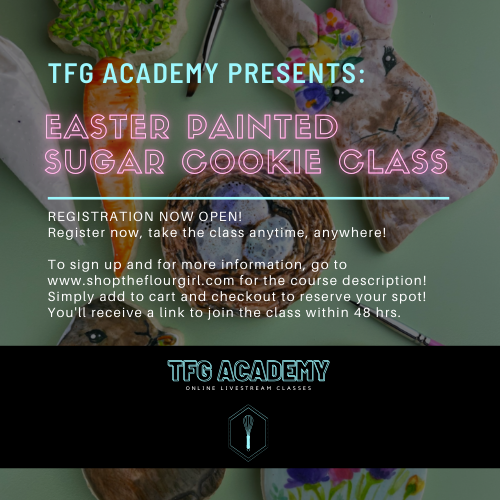 TFG Academy - Easter Handpainted Sugar Cookie Class