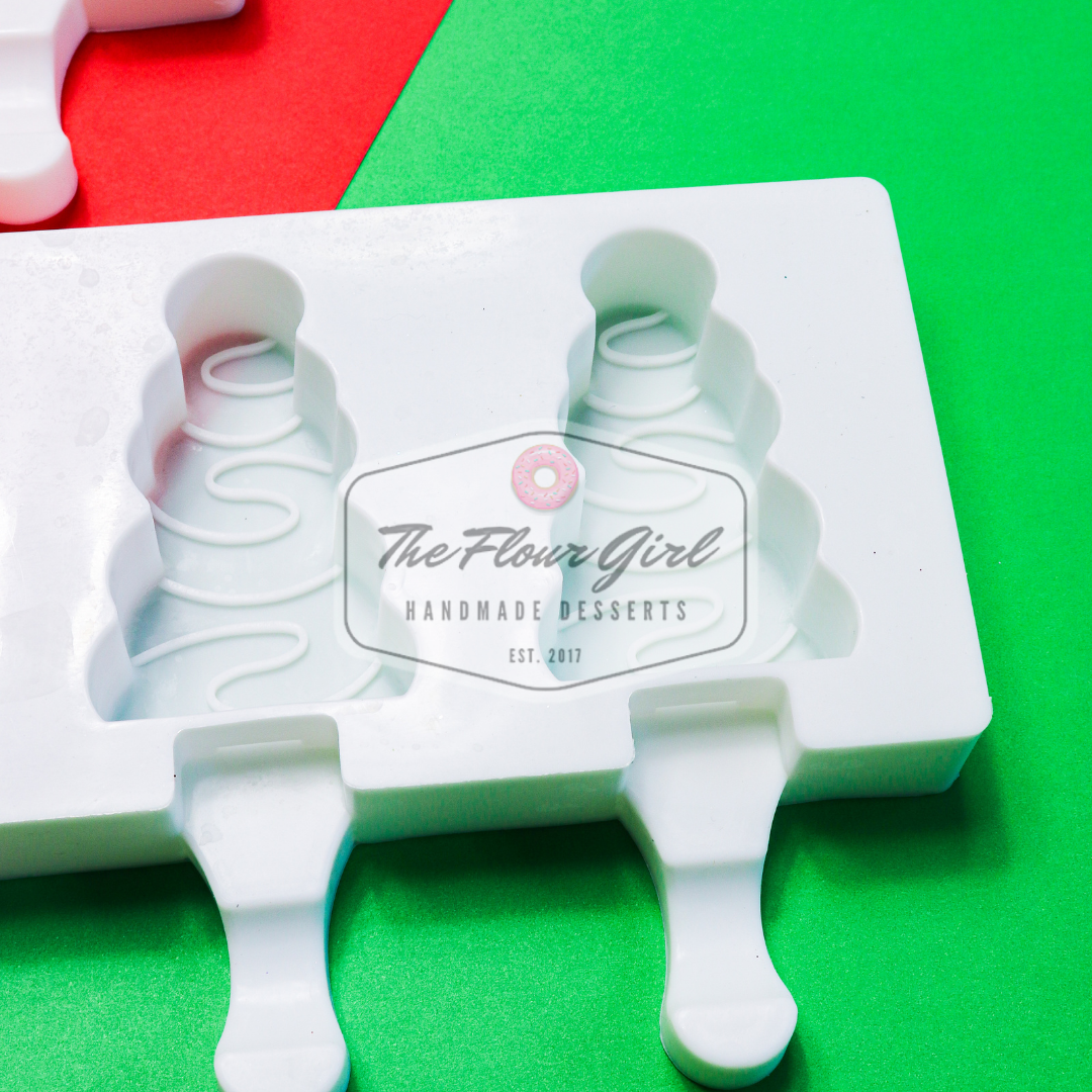 Christmas Cakesicle Silicone Molds (2-Pack)