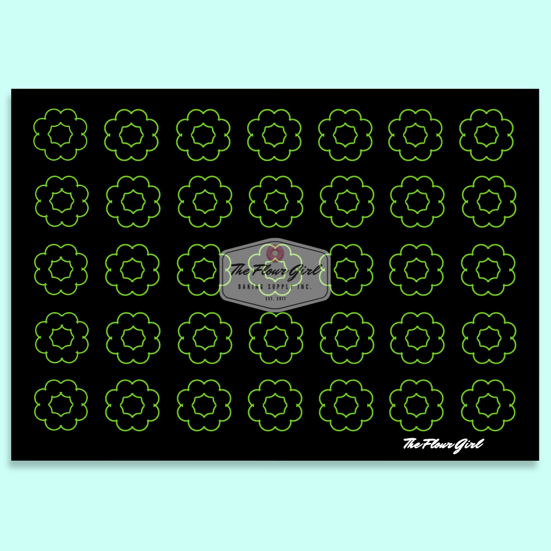 Premium Christmas Silicone Macaron Baking Mat (Non-Stick)