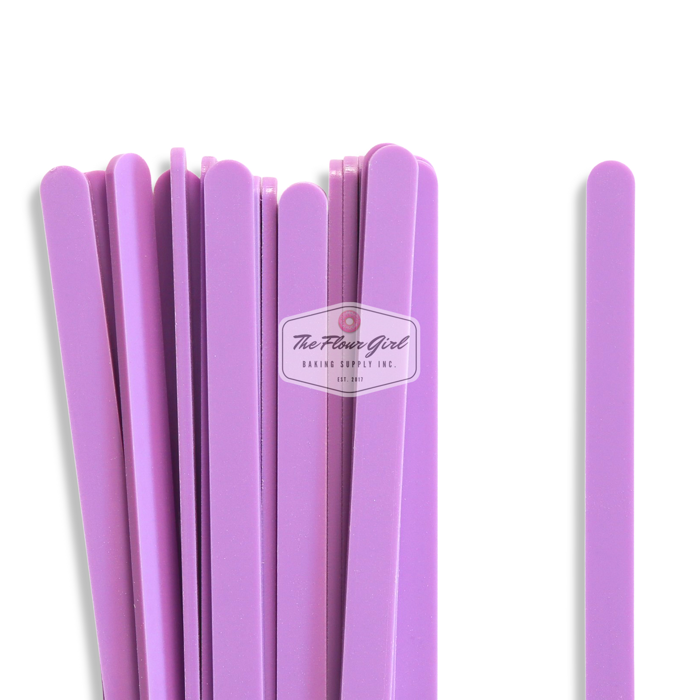 Solid Acrylic Popsicle Sticks