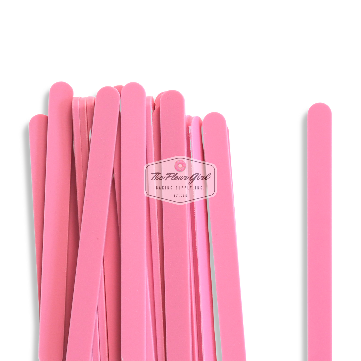 Solid Acrylic Popsicle Sticks