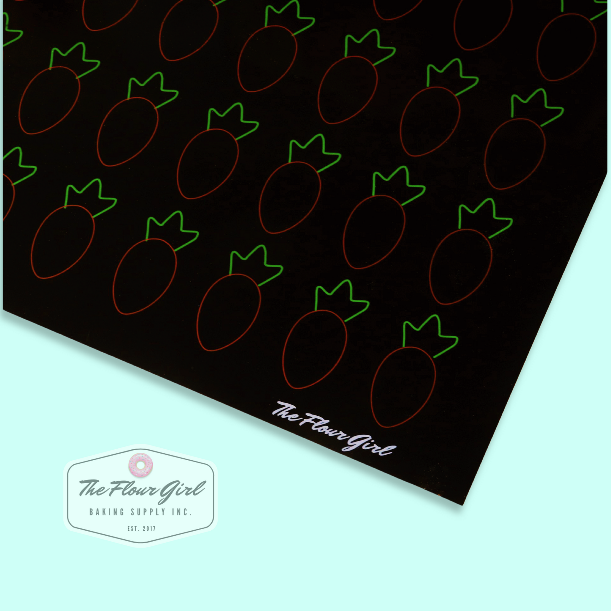 Zulay Kitchen Macaron Silicone Baking Mats With Pre-printed
