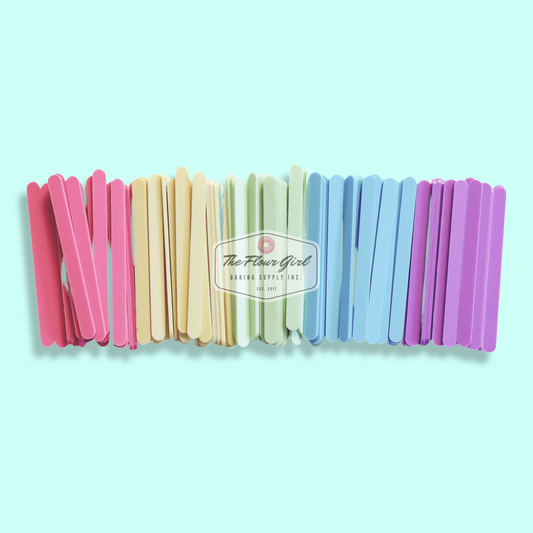 GlamFactory Mini Popsicle Sticks - Acrylic Reusable Popsicle Sticks - – The  GlamFactory Ltd
