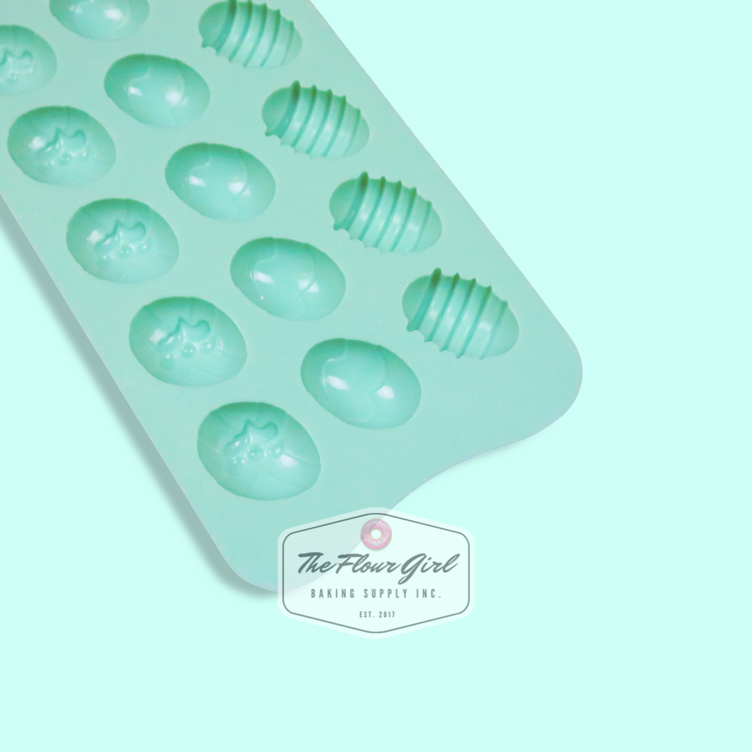 3D 8-Cavity Silicone Easter Egg Mold – The Flour Girl