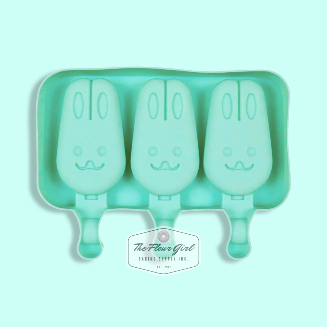 3-Cavity Bunny Silicone Cakesicle Mold